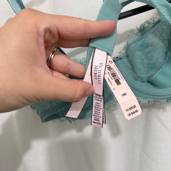 NWT Victorias Secret Unlined Lace Bra Women’s Size 34B - Picture 4 of 4